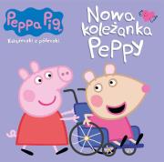 Nowa koleżanka Peppy. Świnka Peppa. Książeczki z półeczki. Autor: Opracowanie zbiorowe. Dadada.pl Okładka książki Nowa koleżanka Peppy. Świnka Peppa. Książeczki z półeczki