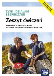 Nowe edukacja dla bezpieczeństwa żyję i działam bezpiecznie zeszyt ćwiczeń liceum i technikum zakres podstawowy. Autor: Jarosław Słoma, Danuta Słoma. Dadada.pl Okładka książki Nowe edukacja dla bezpieczeństwa żyję i działam bezpiecznie zeszyt ćwiczeń liceum i technikum zakres podstawowy