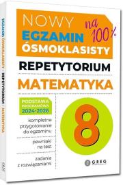 Okładka książki Nowy Egzamin ósmoklasisty - matematyka
