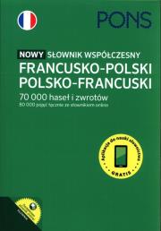 Okładka książki Nowy słownik współczesny fr-pol, pol-fr PONS