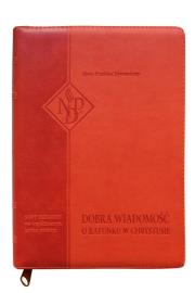 Okładka książki Nowy Testament NPD ceglasty z paginatorami