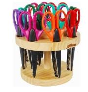 Opakowanie Nożyczki dekoracyjne Zig Zag + stojak (12szt)