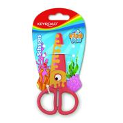 Opakowanie Nożyczki szkolne bezpieczne ryba 12,7cm MIX