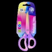Nożyczki szkolne ergonomiczne Astrakids Neon 15 cm.. Wydawca: ASTRA art-pap. Dadada.pl Opakowanie Nożyczki szkolne ergonomiczne Astrakids Neon 15 cm.