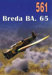 NR 561 Breda BA. 65. Autor: Janusz Ledwoch. Dadada.pl Okładka książki NR 561 Breda BA. 65