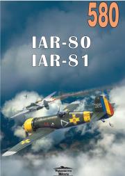 NR 580 IAR-80, IAR-81. Autor: Janusz Ledwoch. Dadada.pl Okładka książki NR 580 IAR-80, IAR-81