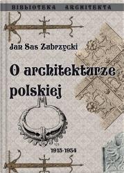 Okładka książki O architekturze polskiej