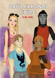 Obóz Exhondi Lipiec. Autor: F.M. Infi. Dadada.pl Okładka książki Obóz Exhondi Lipiec