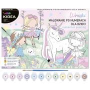 Opakowanie Obraz malowanie po numerach Kidea Wróżki