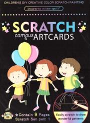 Opakowanie Obrazek do zdrapywania Dzieci 9szt