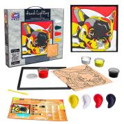 Opakowanie Obrazek z plasteliny Mops 30x30cm