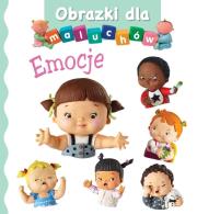 Obrazki dla maluchów. Emocje. Autor: Beaumont Emilie, Nathalie Belineau. Dadada.pl Okładka książki Obrazki dla maluchów. Emocje