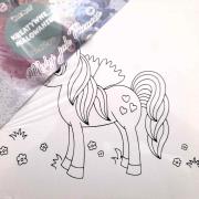 Opakowanie Obrazy do malowania Konik 25cmx25cm