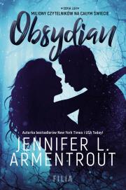 Obsydian. Autor: Armentrout Jennifer L.. Dadada.pl Okładka książki Obsydian