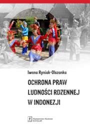 Okładka książki Ochrona praw ludności rdzennej w Indonezji