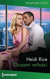 Oczami miłości. Autor: Rice Heidi. Dadada.pl Okładka książki Oczami miłości