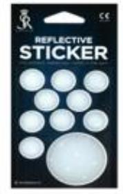 Opakowanie Odblaskowe naklejki z linii The Nature