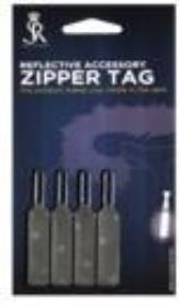 Opakowanie Odblaskowe ściągacze zamka błyskawicznego