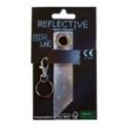 Opakowanie Odblaskowy breloczek Tech Line - Czarny kąt