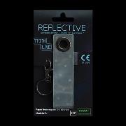 Opakowanie Odblaskowy breloczek Tech Line - Czarny pasek