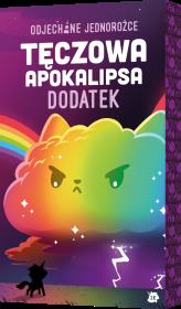 Odjechane jednorożce: Tęczowa apokalipsa REBEL. Wydawca: Rebel. Dadada.pl Opakowanie Odjechane jednorożce: Tęczowa apokalipsa REBEL