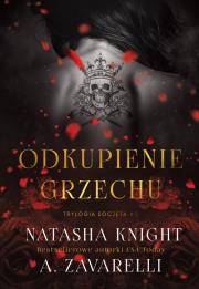 Odkupienie grzechu. Autor: Knight Natasha, A. Zavarelli. Dadada.pl Okładka książki Odkupienie grzechu