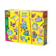 Opakowanie Odlewy gipsowe - brokatowe zwierzątka 3w1