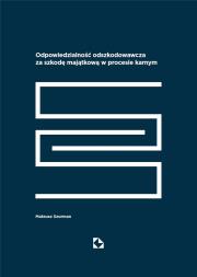 Odpowiedzialność odszkodowawcza za szkodę.... Autor: Mateusz Szurman. Dadada.pl Okładka książki Odpowiedzialność odszkodowawcza za szkodę...