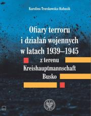 Okładka książki Ofiary terroru i działań wojennych..