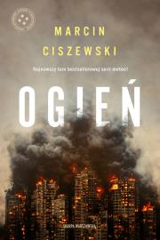 Ogień. Autor: Marcin Ciszewski. Dadada.pl Okładka książki Ogień