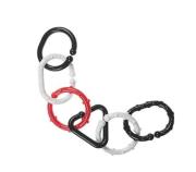 Ogniwa do łączenia czarno- białe 6szt. Wydawca: Tullo. Dadada.pl Opakowanie Ogniwa do łączenia czarno- białe 6szt