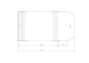 Opakowanie Okładka regulowana 244x410mm (50szt)