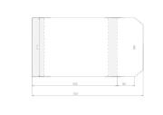Opakowanie Okładka regulowana 270x470mm (50szt)