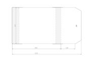 Opakowanie Okładka regulowana 300x510mm (50szt)