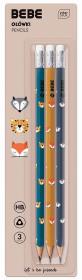 Opakowanie Ołówek 3 sztuki BB Friends Boys