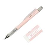 Ołówek automat, Mono Graph 0,5mm pastel + gumka. Wydawca: Tombow. Dadada.pl Opakowanie Ołówek automat, Mono Graph 0,5mm pastel + gumka