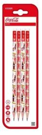 Opakowanie Ołówek HB z gumką Coca-Cola 4szt