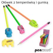 Ołówek temperówką i gumką (36szt). Wydawca: PENWORD. Dadada.pl Opakowanie Ołówek temperówką i gumką (36szt)