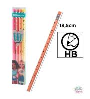 Opakowanie Ołówek z gumką Big Dream Girls 4szt.