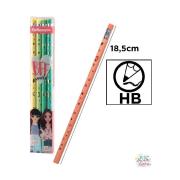 Opakowanie Ołówek z gumką Big Dream Girls 4szt.