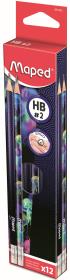 Ołówek z gumką Deepsea HB (12szt) MAPED. Wydawca: Maped. Dadada.pl Opakowanie Ołówek z gumką Deepsea HB (12szt) MAPED
