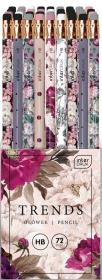 Opakowanie Ołówek z gumką Trends (72szt)