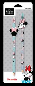 Opakowanie Ołówek z gumową nakładką 2 szt. Disney fashion mix