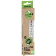 Ołówek z papieru z odzysku HB Green (12szt). Wydawca: Berlingo. Dadada.pl Opakowanie Ołówek z papieru z odzysku HB Green (12szt)