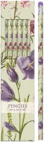 Opakowanie Ołówki ozdobne STPEN14 wiosenne kwiaty 6 sztuk