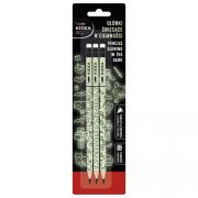 Opakowanie Ołówki świecące w ciemności 3szt. KIDEA