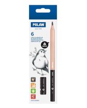 Opakowanie Ołówki trójkątne Maxi 6B 6szt MILAN