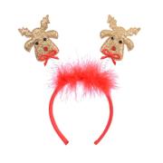 Opakowanie Opaska brokatowa - reniferki (SM4757)