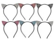 Opakowanie Opaska na włosy - uszy brokatowe