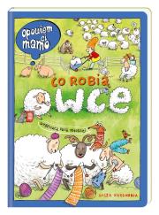 Opowiem ci, mamo, co robią owce. Autor: Katarzyna Kołodziej. Dadada.pl Okładka książki Opowiem ci, mamo, co robią owce